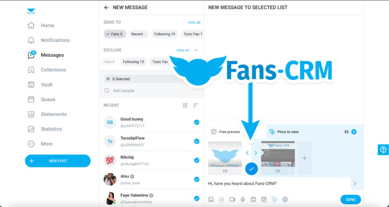 How to Send OnlyFans Mass Messages. Ideas and Examples.